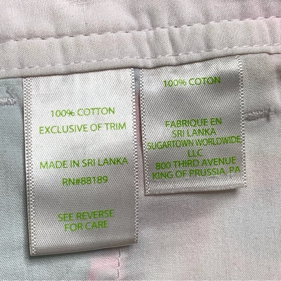 Lilly Pulitzer 19277 Women's Pink White The Callahan Short in Out of the Sea 4 - Picture 11 of 12